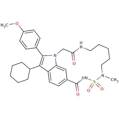 Chemical structure of BindingDB Monomer ID 101319
