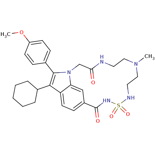 Chemical structure of BindingDB Monomer ID 101320