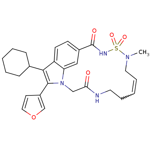 Chemical structure of BindingDB Monomer ID 101322