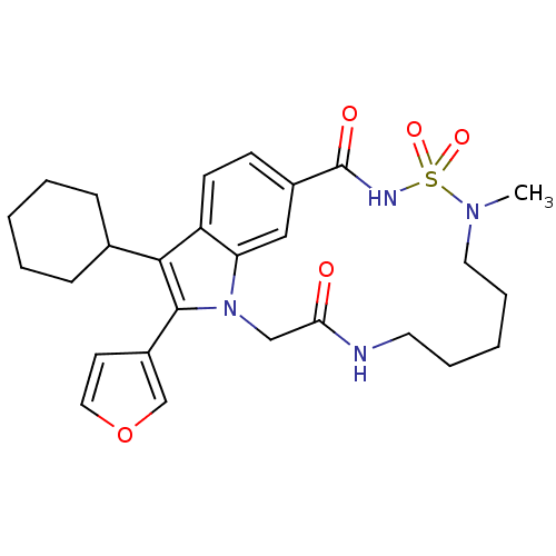 Chemical structure of BindingDB Monomer ID 101323