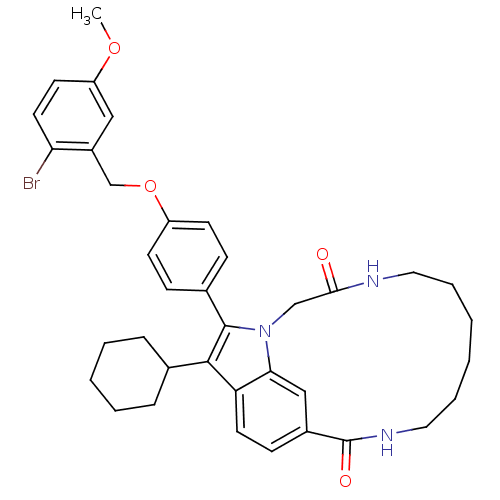Chemical structure of BindingDB Monomer ID 101330
