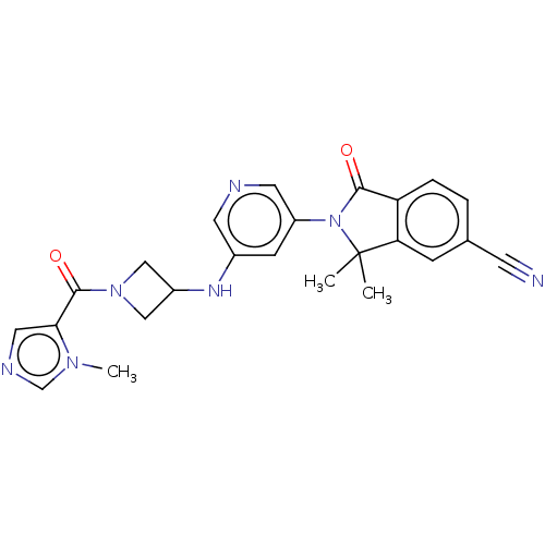 Chemical structure of BindingDB Monomer ID 101421