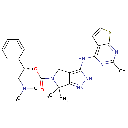 Chemical structure of BindingDB Monomer ID 101542