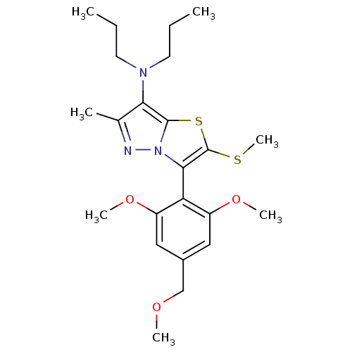 Chemical structure of BindingDB Monomer ID 101643