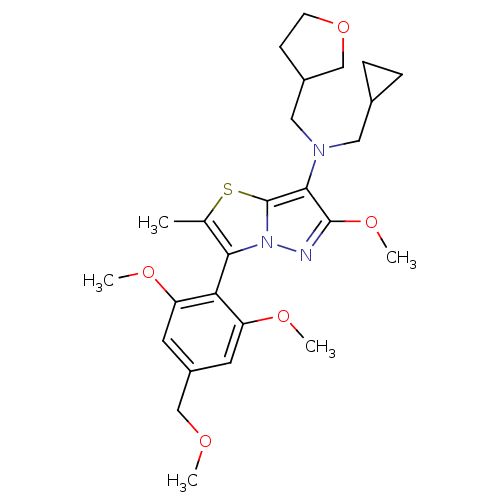 Chemical structure of BindingDB Monomer ID 101647