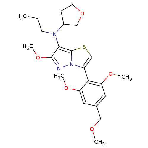 Chemical structure of BindingDB Monomer ID 101653