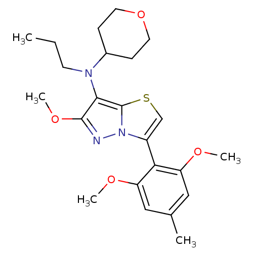 Chemical structure of BindingDB Monomer ID 101656