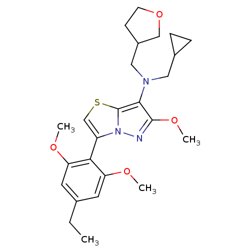 Chemical structure of BindingDB Monomer ID 101662
