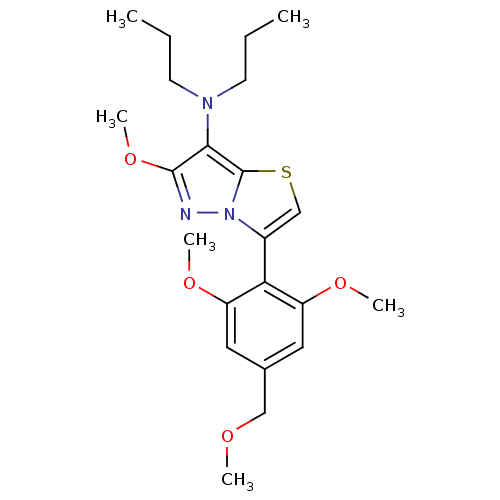 Chemical structure of BindingDB Monomer ID 101663