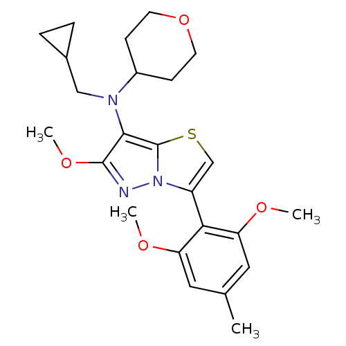 Chemical structure of BindingDB Monomer ID 101664