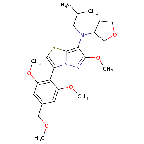 Chemical structure of BindingDB Monomer ID 101681