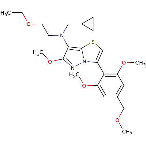 Chemical structure of BindingDB Monomer ID 101683