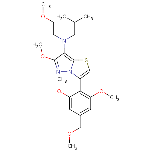Chemical structure of BindingDB Monomer ID 101693