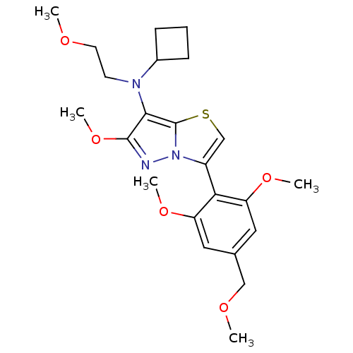 Chemical structure of BindingDB Monomer ID 101694