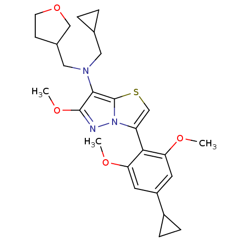 Chemical structure of BindingDB Monomer ID 101698