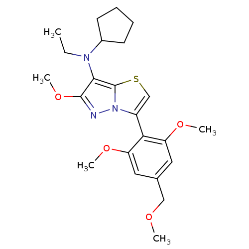 Chemical structure of BindingDB Monomer ID 101704
