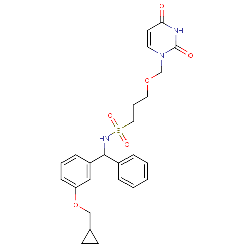 Chemical structure of BindingDB Monomer ID 101750