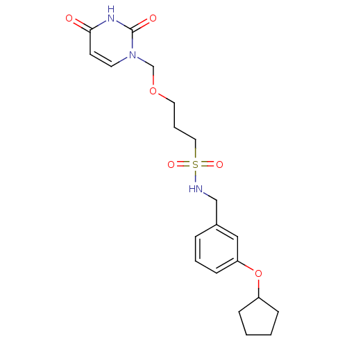 Chemical structure of BindingDB Monomer ID 101761