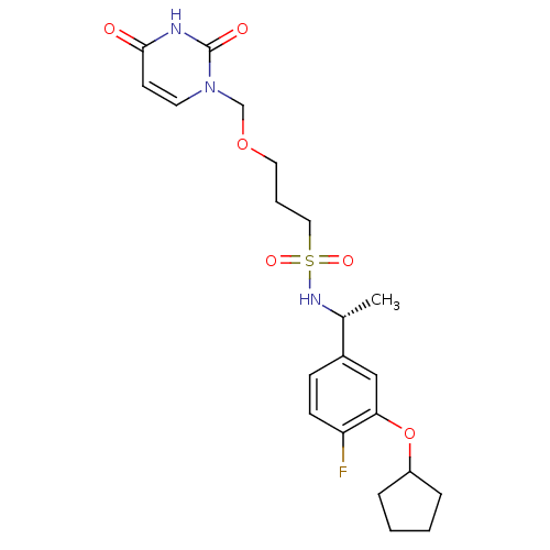 Chemical structure of BindingDB Monomer ID 101764