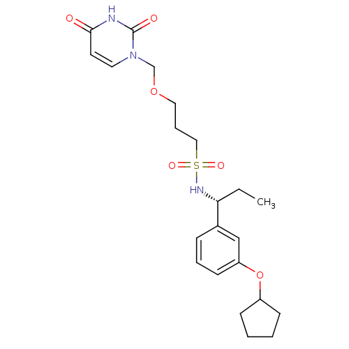 Chemical structure of BindingDB Monomer ID 101781