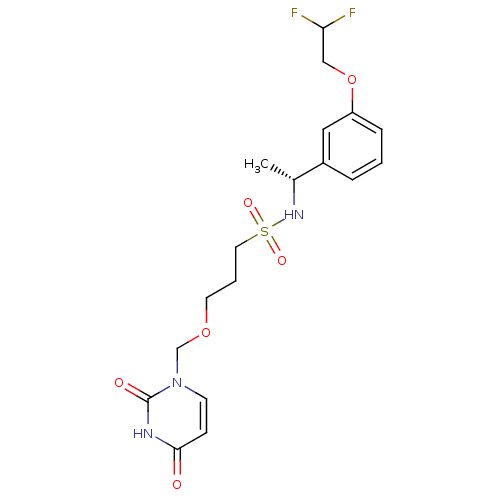 Chemical structure of BindingDB Monomer ID 101801