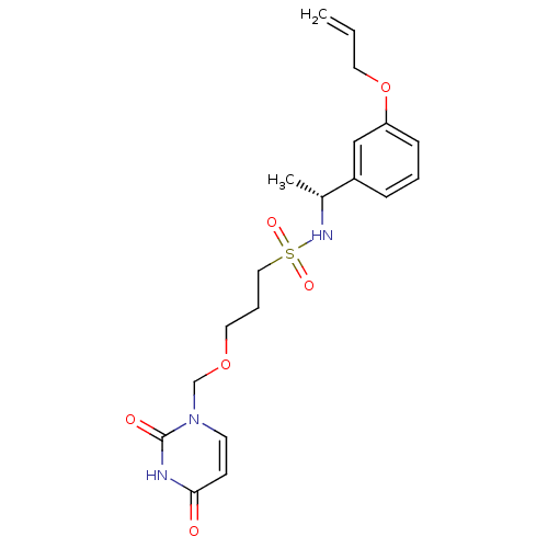 Chemical structure of BindingDB Monomer ID 101809