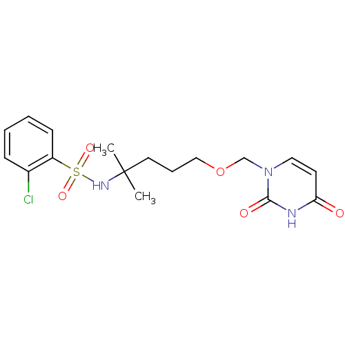 Chemical structure of BindingDB Monomer ID 101873