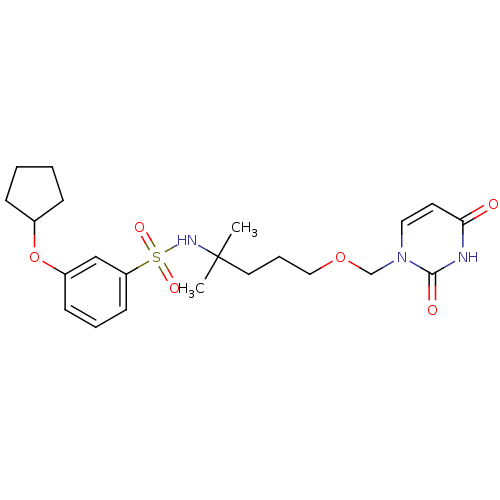 Chemical structure of BindingDB Monomer ID 101891