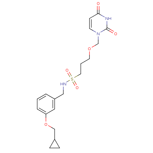Chemical structure of BindingDB Monomer ID 101909