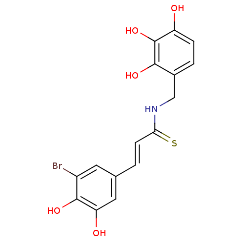 Chemical structure of BindingDB Monomer ID 101916