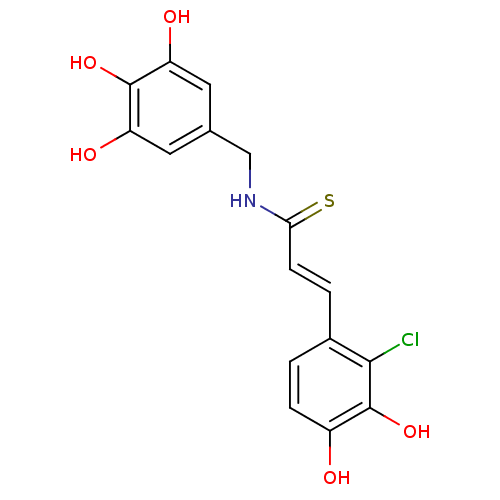 Chemical structure of BindingDB Monomer ID 101917