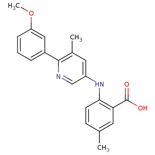 Chemical structure of BindingDB Monomer ID 102464