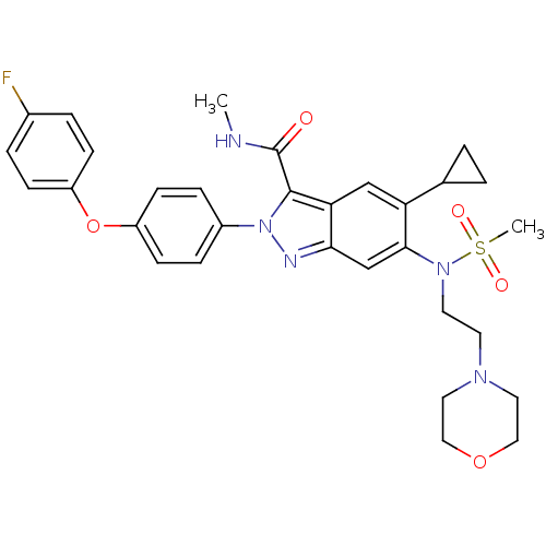 Chemical structure of BindingDB Monomer ID 103258