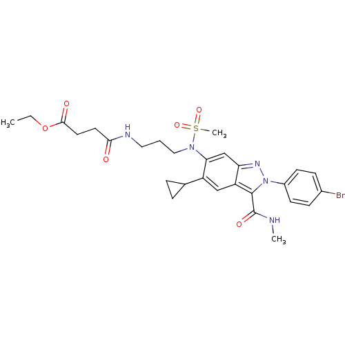 Chemical structure of BindingDB Monomer ID 103265