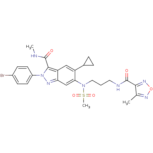 Chemical structure of BindingDB Monomer ID 103272