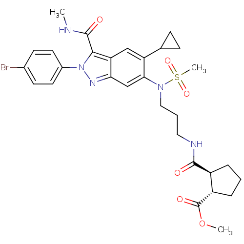 Chemical structure of BindingDB Monomer ID 103278