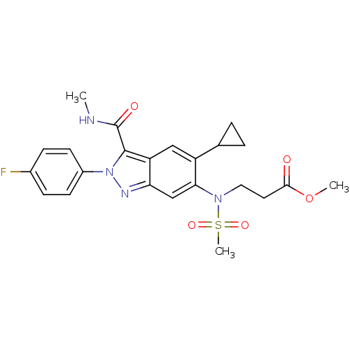 Chemical structure of BindingDB Monomer ID 103281