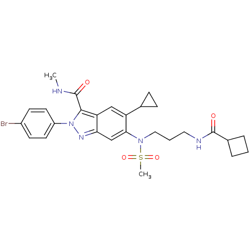 Chemical structure of BindingDB Monomer ID 103286