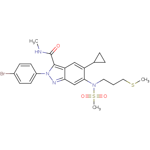 Chemical structure of BindingDB Monomer ID 103288