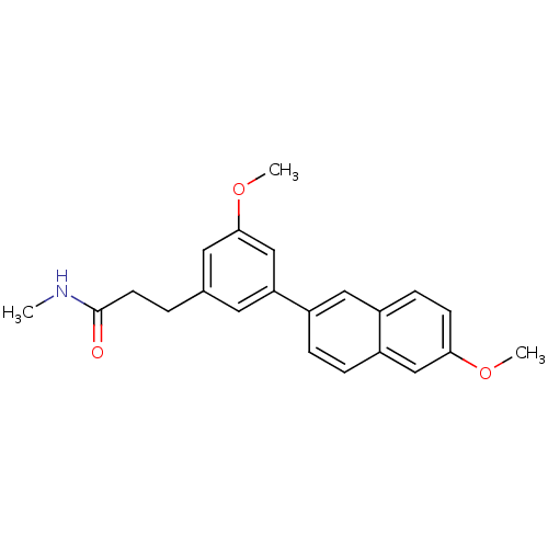 Chemical structure of BindingDB Monomer ID 103340