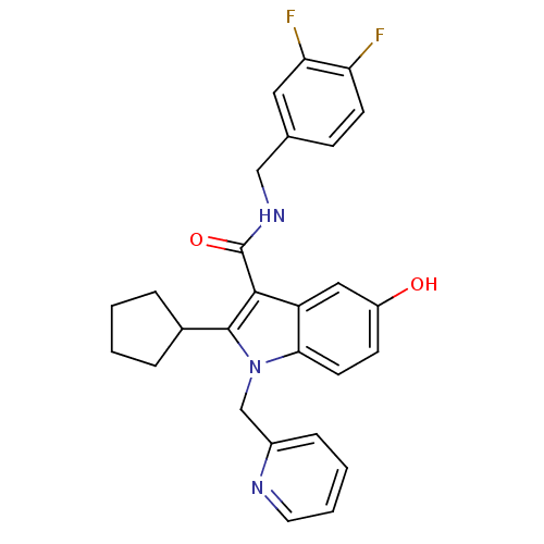 Chemical structure of BindingDB Monomer ID 103621