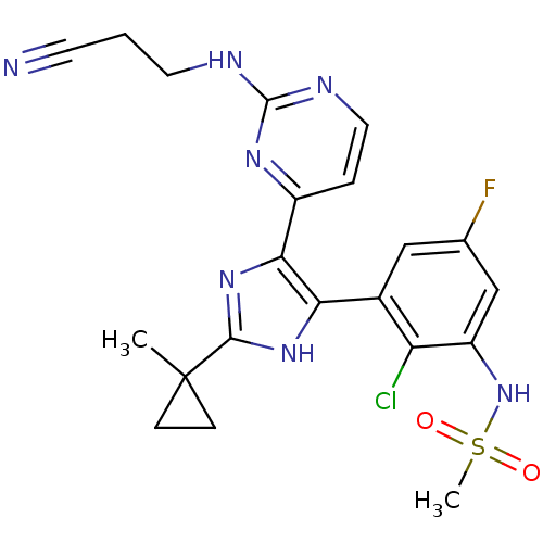 Chemical structure of BindingDB Monomer ID 103674