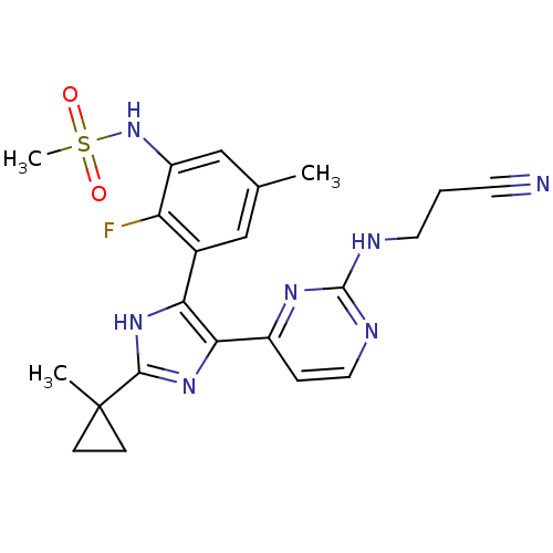Chemical structure of BindingDB Monomer ID 103676