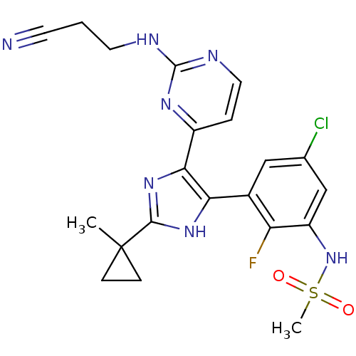 Chemical structure of BindingDB Monomer ID 103677