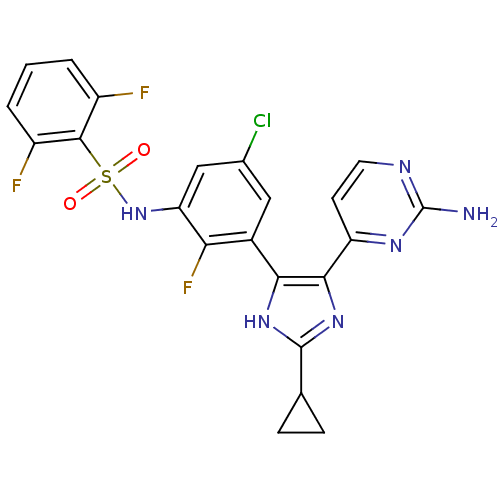 Chemical structure of BindingDB Monomer ID 103681