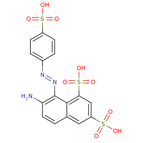 Chemical structure of BindingDB Monomer ID 103834