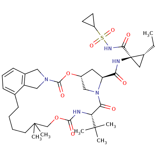 Chemical structure of BindingDB Monomer ID 103836