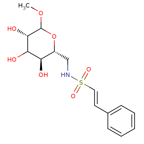 Chemical structure of BindingDB Monomer ID 104008