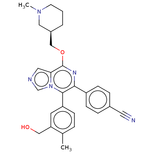 Chemical structure of BindingDB Monomer ID 104159