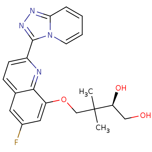 Chemical structure of BindingDB Monomer ID 104235